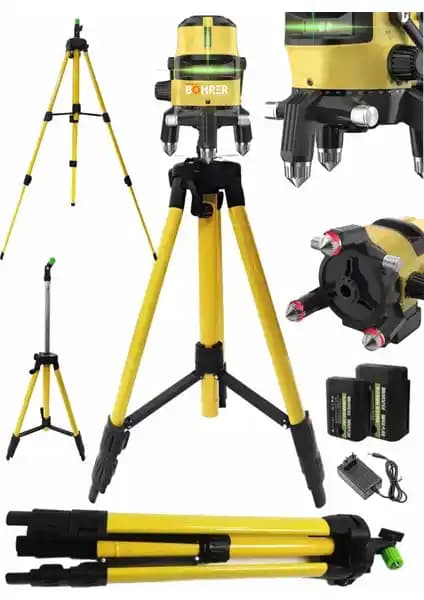 Böhrer Yatay ve Dikey Lazer Hizalama Cihazı: Profesyonel ve Hassas Ölçüm Çözümü