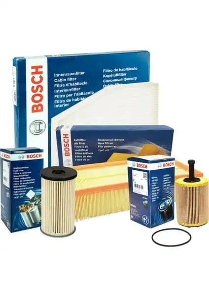 Bosch Ford Courier 1.5 ve 1.6 TDCi Dizel Filtre Bakım Seti Uyum ve Performans Analizi
