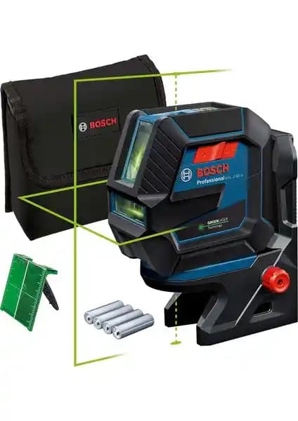 Bosch GCL 2-50 G Yeşil Lazerli Hizalama Cihazı Yüksek Hassasiyet ve Dayanıklılık