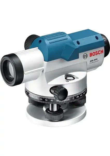 Bosch GOL 26 D Profesyonel Optik Nivelman Sistemi 30 Metre Hassasiyetli Ölçüm