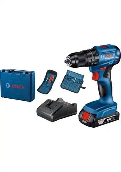 Bosch GSB 185-Li 2.0 Ah Kömürsüz Darbeli Matkap Profesyonel ve Amatör Kullanım İçin Uygun