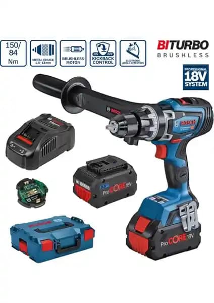 Bosch GSB 18V-150 C Profesyonel Akülü Darbeli Matkap Güç ve Kontrolün Yeni Tanımı