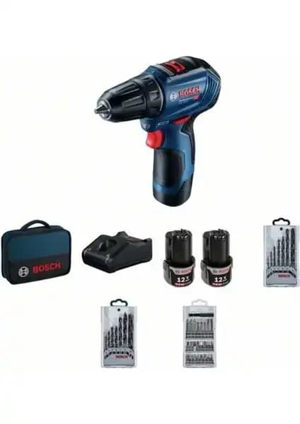 Bosch GSR 12V-30 Akülü Delme Vidalama: Hafif ve Çok Yönlü Profesyonel El Aleti