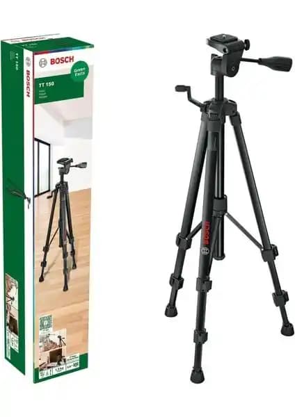 Bosch TT 150 Tripod Profesyonel Ölçüm ve Projeksiyon Tripodu Yüksek Hassasiyetli Stabilitesini Sunar