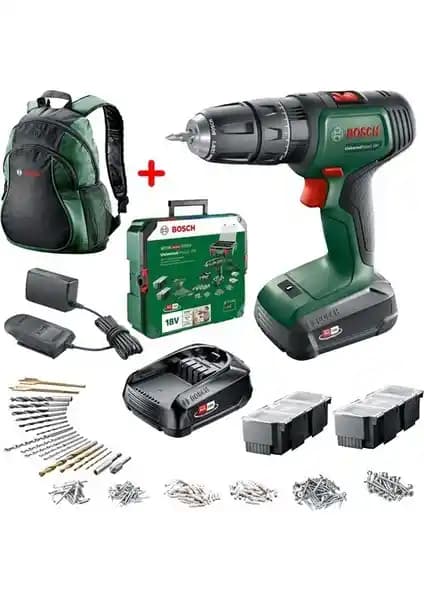 Bosch UniversalImpact 18V Akülü Darbeli Matkap: Çok Yönlü ve Dayanıklı Güç Kaynağı