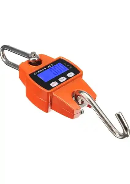 Brader Mini Taşınabilir LCD Dijital Vinç Tartısı - Hafif ve Dayanıklı Yük Ölçüm Cihazı