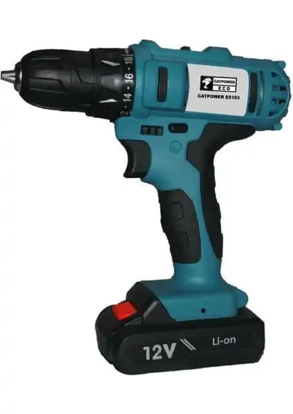 CATPOWER E5103 Li-Ion Çift Akülü Vidalama Şarjlı Matkap Ürün Tanıtımı ve Özellikleri