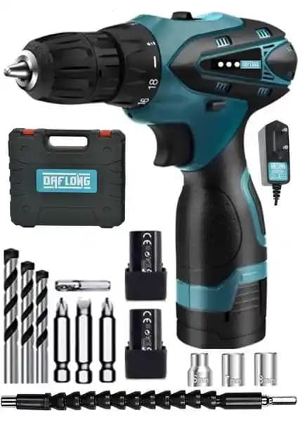 Daflong Yedek Akülü Vidalama: Güçlü Performans ve Taşınabilirlik Özellikleri