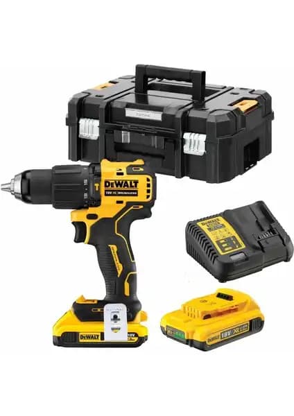 Dewalt DCD709D2T Kömürsüz Darbeli Matkap: Yüksek Performans ve Kompakt Tasarım