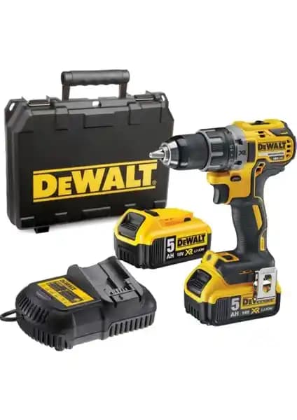 Dewalt DCD791P2-QW Profesyonel 18V 5.0Ah Li-Ion Çift Akülü Vidalama Cihazı