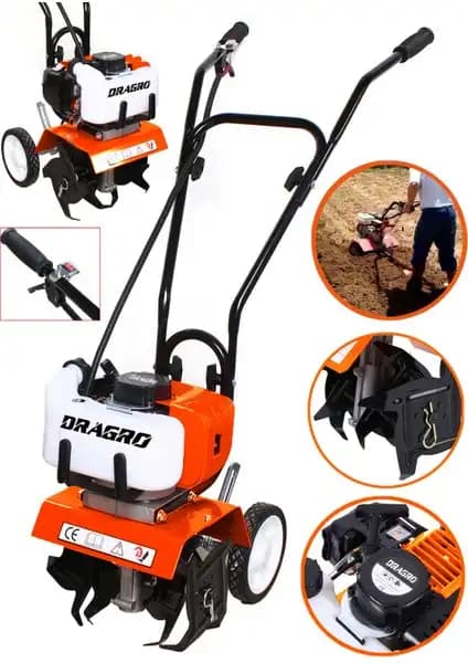 Dragro Alman Pro 4x4 9.9 Hp Çelik Şanzumanlı Benzinli Çapa Makinesi Özellikleri ve Kullanımı