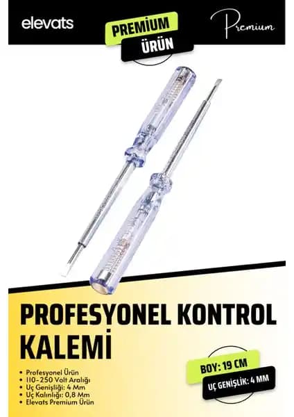 Elevats Premium Profesyonel Elektrik Kontrol Kalemi: Dayanıklı ve Ergonomik Ölçüm Çözümü