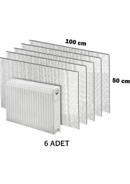 Eryatex 6'lı Kalorifer Radyatör Arkalığı Isı Yalıtım Levhası ile Enerji Tasarrufu ve Sıcaklık Artışı