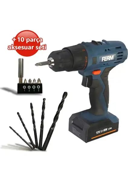 Ferm Power CDM1129 Akülü Vidalama: Güç ve Çok Yönlülüğün Birleşimi