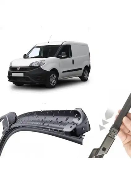 Fiat Doblo 2011-2017 İçin Yüksek Kaliteli Muz Silecek Takımı Güvenli Sürüş İçin Önerilir