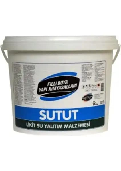 Filli Sutut 20KG Elastik Su Yalıtım Malzemesi İç ve Dış Mekan Uygulamaları
