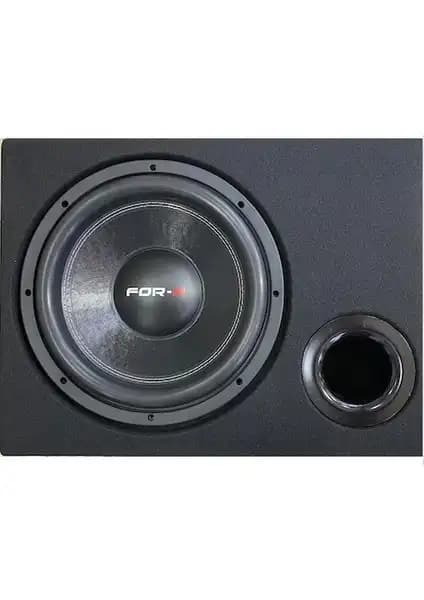 For-x Forx X-112S 30 cm 1000 Watt RMS Subwoofer Kabinli Gelişmiş Ses Deneyimi