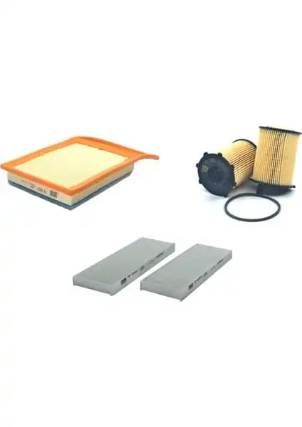 Fuji Filtre Citroen C-Elysee 1.6 HDi 92 2013-2020 için Yüksek Kaliteli ve Güvenilir Filtre Seti