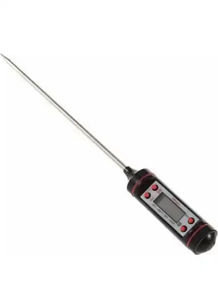 Gesi TP101 Sıvı Termometresi 15 cm Paslanmaz Çelik Probu ile Hassas Ölçüm Sağlar