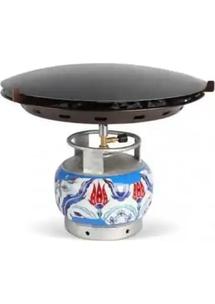 Gülsan Tüplü Sac 45 cm Çok Amaçlı ve Dayanıklı Pişirme Aracı