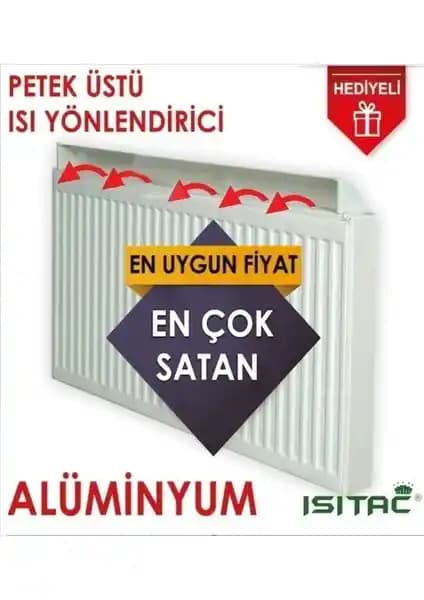 İşte Verimlilik ve Estetiği Birleştiren 80cm Petek Üst Kanallarına Uyumlu 75cm Isı Yönlendirici