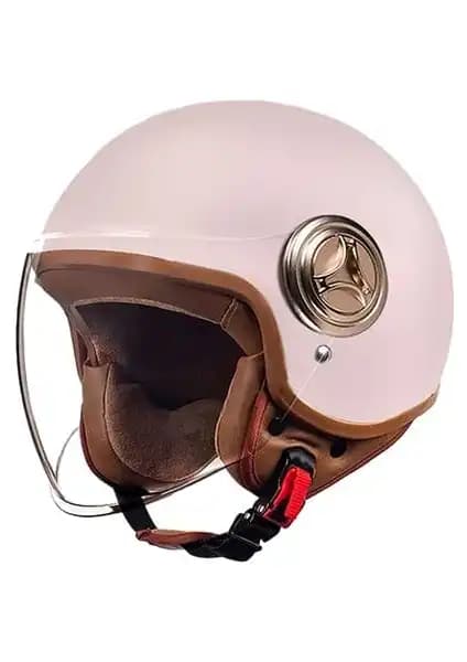 Kaixuan Harley tarzı yarım kask güvenlik ve şıklık sağlayan tasarım özellikleri