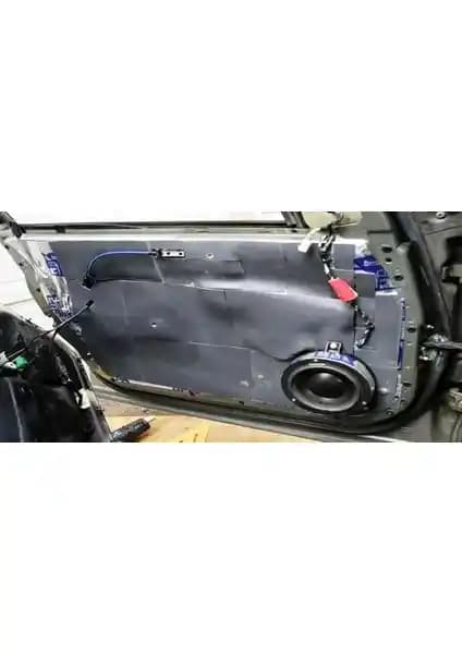 KL Home 50cm×100cm Kendinden Yapışkanlı Kauçuk Yalıtım Malzemesi Otomobil İçin Ses ve Titreşim İzolasyonu