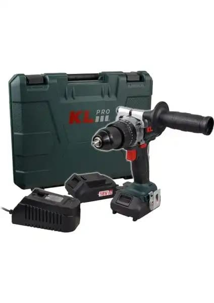 KL Pro 18V/2.0Ah Li-ion Çift Akülü Darbeli Matkap ile Güç ve Verimlilik