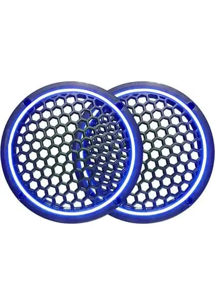 L-Sound Neon Işıklı 20 cm Hoparlör ve Midrange Kapağı Modern Ses Deneyimi Sunar
