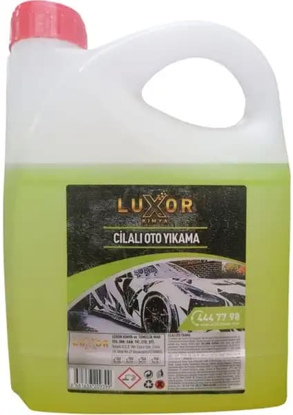 Luxor Kimya Cilalı Oto Yıkama 3 kg ile araçlarınızda parlaklık ve temizlik sağlayın
