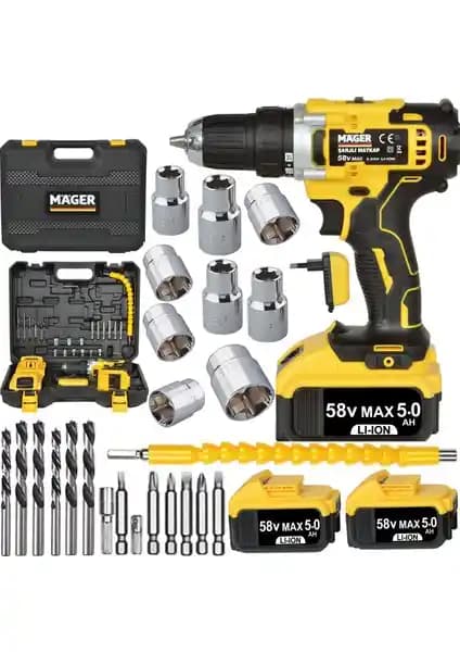 Mager Şarjlı Akülü Vidalama: Çok Yönlü Güç ve Kullanım Kolaylığı Sağlayan Profesyonel El Aleti