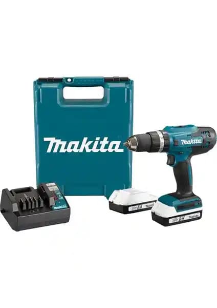 Makita HP488D002 Darbeli Matkap Vidalama 18V Çift Akü ile Güç ve Performans