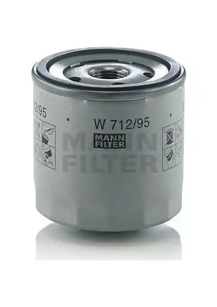 Mann Yağ Filtresi Volkswagen Golf 7 ve Leon 1.2-1.4 Tsi Modelleri İçin Uygun ve Yüksek Performanslı