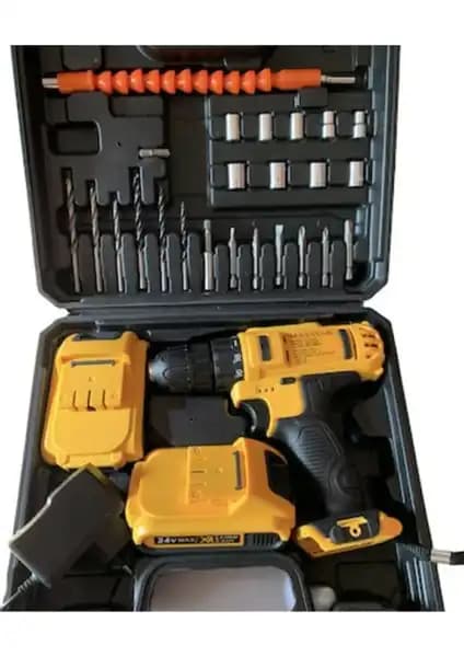 Maxstar 24V 5AH Li-ion Çift Akülü Darbeli Şarjlı Matkap Özellikleri ve Kullanım Avantajları