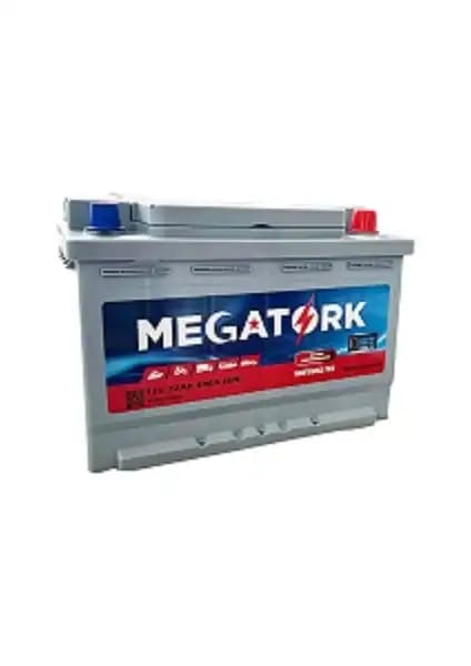 Mega Tork Megatork 72AH Akü Petlas - Güç ve Dayanıklılık Sunan Otomotiv Aküsü