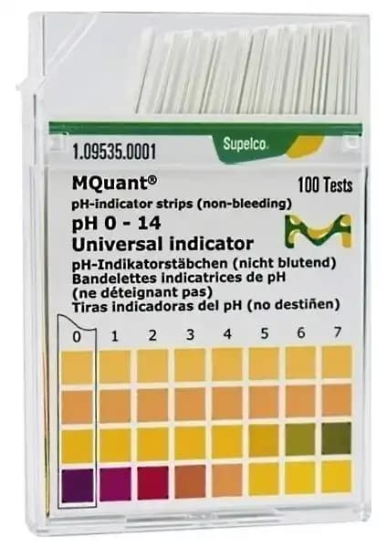 Merck 109535 pH İndikatör Şeridi Güvenilir ve Hassas pH Ölçüm Aracı