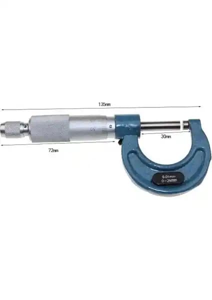 Mert Mikrometre 0x25 mm: Hassas ve Güvenilir Mekanik Ölçüm Cihazı Özellikleri ve Kullanım Rehberi