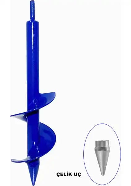 Metal Mert Metal Fide Dikme Aleti 40x10cm dayanıklı ve kullanışlı tarım ekipmanı