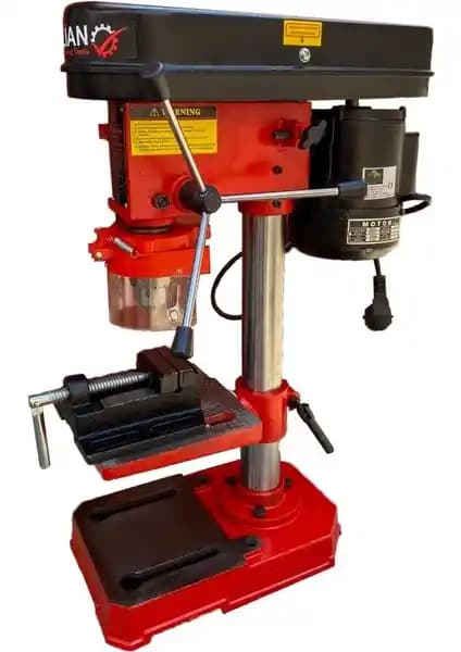 Millian İtalyan Tasarım Sütunlu Matkap Tezgahı 13 mm Mengene ile Güç ve Hassasiyet