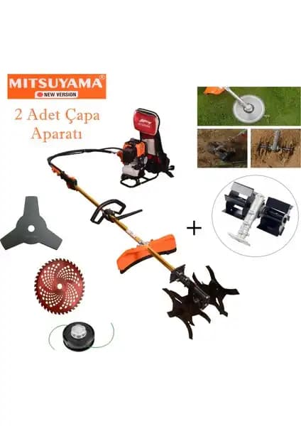 Mitsuyama Japon Toprak Çapalama Makinesi ve Sırt Tırpan ile Bahçe İşlerinizi Kolaylaştırın