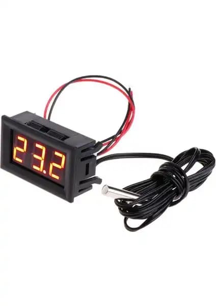Motorobit 12V Endüstriyel ve Ev Kullanımı İçin Güvenilir Sıcaklık Ölçüm Cihazı