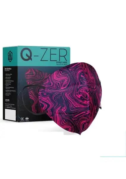 Musk FFP2/N95 Siyah Maske ile Medizer Qzer Fuşya Desenli Maske Karşılaştırması 2