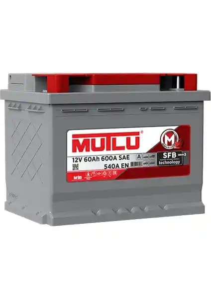 Mutlu 12V 60 Ah 540A SFB Avrupa Tip Akü: Yüksek Performans ve Dayanıklılık
