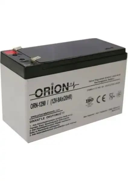 Orion 12V 9Ah Bakımsız Kuru Akü: Yüksek Performans ve Güvenilirlik İçin Uygun Seçenek