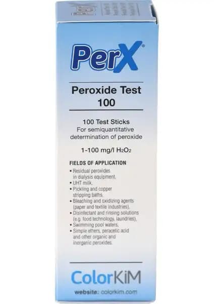 PERX Hidrojen Peroksit Test Çubukları Endüstriyel ve Tıbbi Uygulamalar İçin Güvenilir Çözüm