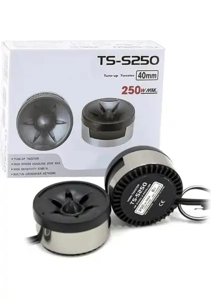 Polaxtor TS-S250 40MM 250W Tweeter Seti Yüksek Performans ve Dayanıklılık