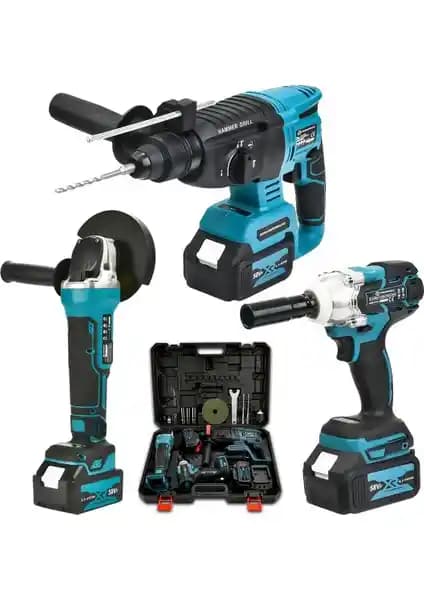 Prohummer PH-SM023 Akülü 58VF Ultra Çok Fonksiyonlu Güç Seti Profesyonel ve Hobi Kullanımı İçin