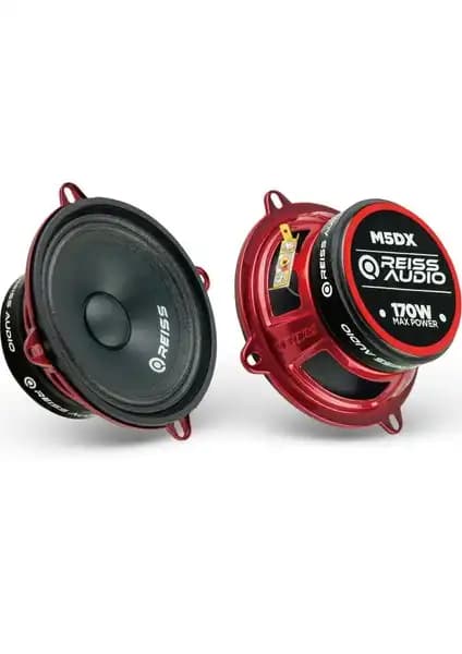 Reiss Audio RS-M5DX 170 Watt Güçlü Midrange Hoparlör Otomotiv Ses Sistemleri İçin