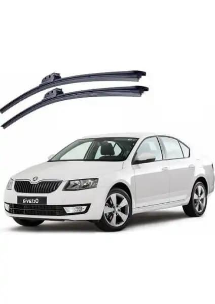 Skoda Octavia 2013-2017 İçin Dayanıklı ve Sessiz Çalışan Muz Silecek Takımı