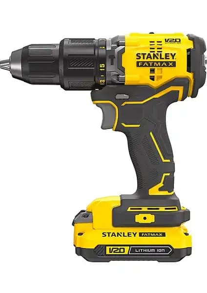 Stanley 18V 15AH Kömürsüz Darbeli Matkap - Yüksek Performans ve Dayanıklılık